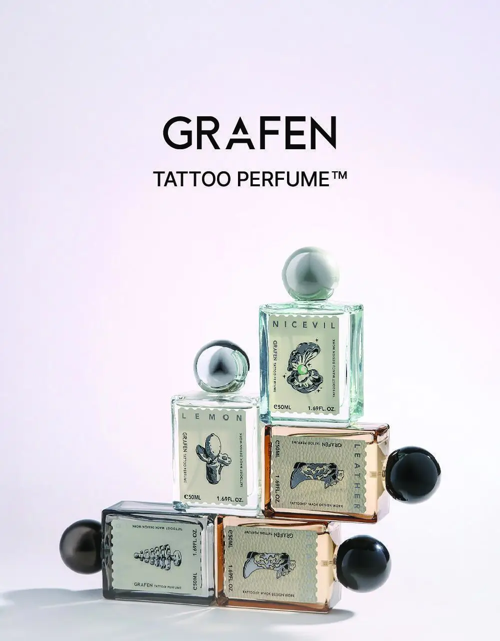 [NEW신향출시]그라펜 타투 퍼퓸 50ml 5종 택1 (원우드/코튼헤이즈/레몬/니스빌/클로버) 상세페이지 3